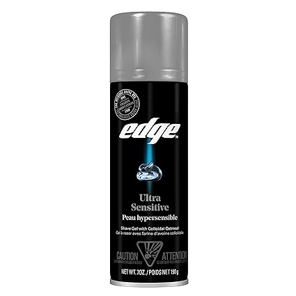 Edge Ultra Sensitive Skin Unscented Shaving Gel, 198g