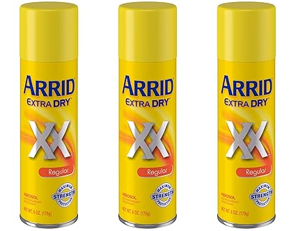 Arrid Arrid Extra Dry Antiperspirant Deodorant Spray Regular (Pack of 3)